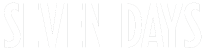 Seven Days White Logo