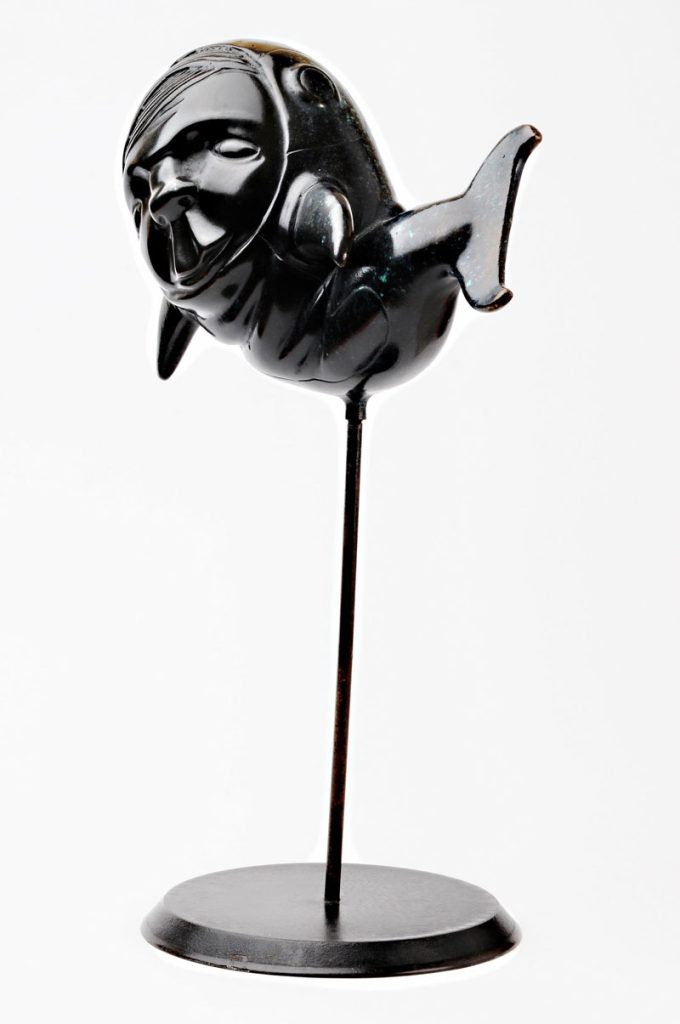 Whale sculpture